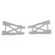 thumbnail image 3 of Brazo oscilante inferior trasero de aleación de aluminio de 2 uds apto para vehículo todoterreno KYOSHO 4WD Optima 1/10 RC (plateado), 3 of 8