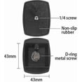 thumbnail image 2 of 2pack Universal Quick Release Qr Plate Tripod Head For Velbon Cx-444 Cx-888 Cx-460 Cx-460mini Cx-470, 2 of 5