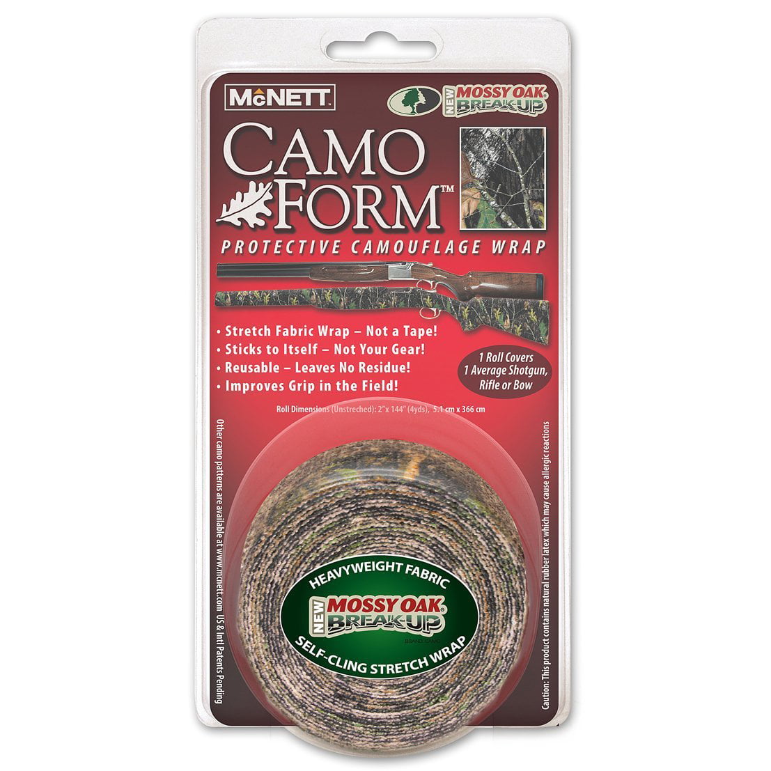 Gear Aid Camo Form Self-cling and Reusable Camouflage Wrap for sale online 