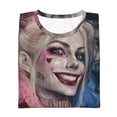 thumbnail image 4 of T-Shirt Harley Quinn pour Jeunes, Imprimé 3d, Col Rond, Graphique, Manches Courtes, pour Garçons et Filles, 4 of 8