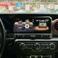 thumbnail image 2 of Aotsr NEW 27 Inches QLED Jeep Wrangler 2018-2021 Digital Cluster, Multimedia player Radio screen, 2 of 12