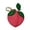 A, variant on Fruit Coin Purse Keychain - Cute Mini Leather Coin Pouch Keychain for Backpack Decoration, Fruit Keychain Gift for Women Girls