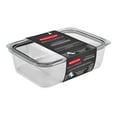 thumbnail image 1 of Rubbermaid Brilliance Plastic Food Storage Container, 2.3 L (9.6 Cup), 1 Pack, 1 of 7