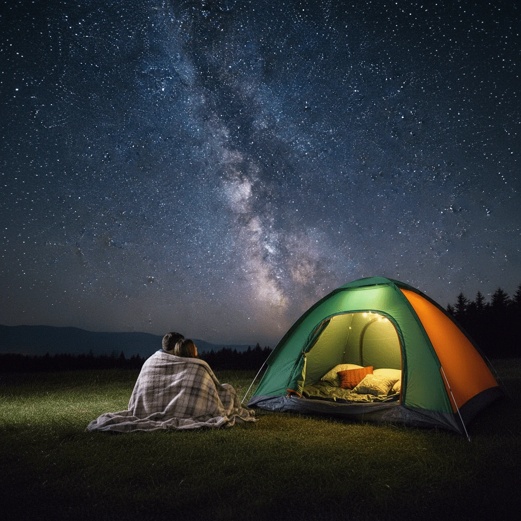 Instant Pop Up Camping Tent - Easy Quick Setup Waterproof Portable Outdoor Shelter For Family Hiking Beach In Orange Green
