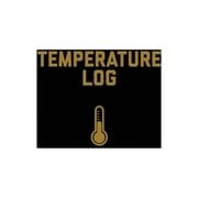 AMY NEWTON Temperature Log : Record Book, Monitor Details, Time, Date, Fridge, Freezer, Recording Work Or Home, Tracker, Journal (Paperback)