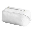 thumbnail image 2 of onlyliua Liquidación Bolsa de Cosméticos de Viaje de Gran Capacidad Portátil para Mujer, Maquillaje Grande Plana con Asa y Divisor, 2 of 3