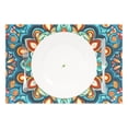 thumbnail image 2 of Ryvnso Placemats Set of 4 Vintage Mandala Boho-t5 Dining Mats Heat-Resistant Non-Slip Washable Table Mat, 2 of 8