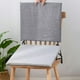 thumbnail image 4 of Cojín de silla Almohadilla de asiento de lino antideslizante | Alfombrilla para silla de escritorio de comedor en casa de oficina interior | Relleno de espuma de lino suave | Corbatas para un ajuste, 4 of 6