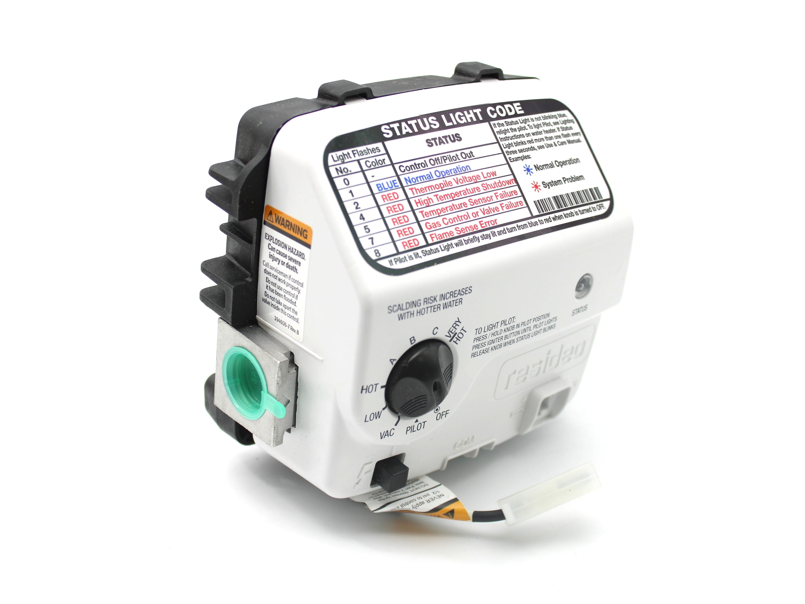 SP20832E Rheem Gas Control (Thermostat) OEM SP20832E - Walmart.com