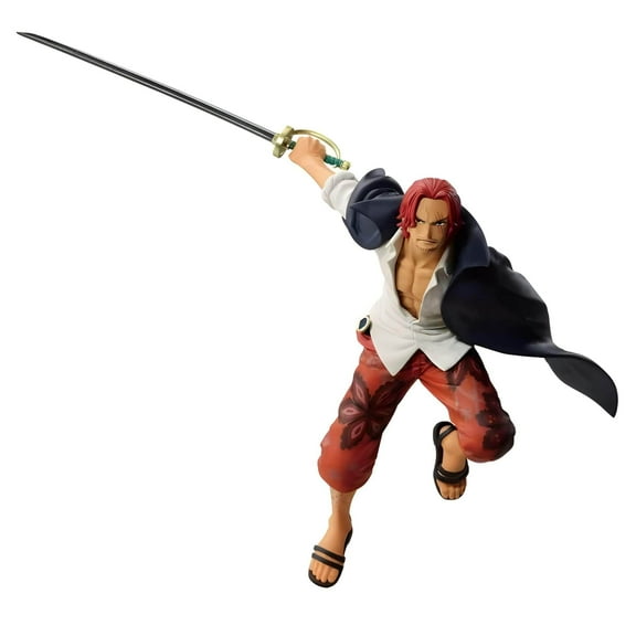 Banpresto One Piece Battle Record Collection Shanks Figure, 6.7" Tall