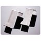 thumbnail image 4 of Ganchos para puerta trasera de acero inoxidable, puerta multifunción para cocina y baño sin ganchos, 2 juegos de ganchos para puerta trasera sin clavos oso de fresa Electrónica, 4 of 5