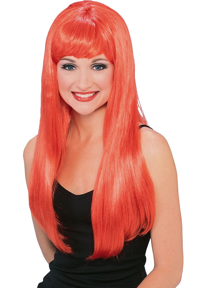 Long Glamour Red Wig Rubies 50900PC