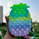 thumbnail image 4 of Push Bubble Bags Sensory Toy Stress Reliever Bolsa De Silicona Bolsa De Hombro Para Niños Y Adultos Advancent AP007822-03, 4 of 6