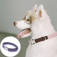 thumbnail image 4 of Collar de perro grueso ajustable de lujo (azul, rojo, negro, morado, rosa)., 4 of 5