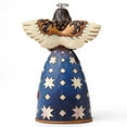 thumbnail image 3 of Jim Shore Heartwood Creek Patriotic Angel in Flag Dress Stone Resin Figurine, 6‚Äù, 3 of 3