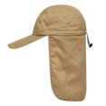 thumbnail image 2 of Eoperou Peaked Hat Unisex Breathable Space-saving Washable Foldable Portable Baseball Hat Neck Protection Camping Climbing Hat for Travel, 2 of 8