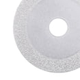 thumbnail image 5 of Ruedas de corte de diamante Uxcell de 4.5 pulgadas Disco de molienda para piedra, cerámica, vidrio 46 granos tono plateado 2 paquetes, 5 of 5