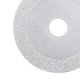 thumbnail image 5 of Ruedas de corte de diamante Uxcell de 4.5 pulgadas Disco de molienda para piedra, cerámica, vidrio 46 granos tono plateado 2 paquetes, 5 of 5