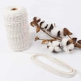 thumbnail image 4 of 100m Cotton Ropes Weaving DIY String Crossed-stitch Thread Craft Making Cord Handicraft Woven Thread Lanyard Crossed-stitch Accessory Home Professional 4mm, 4 of 8
