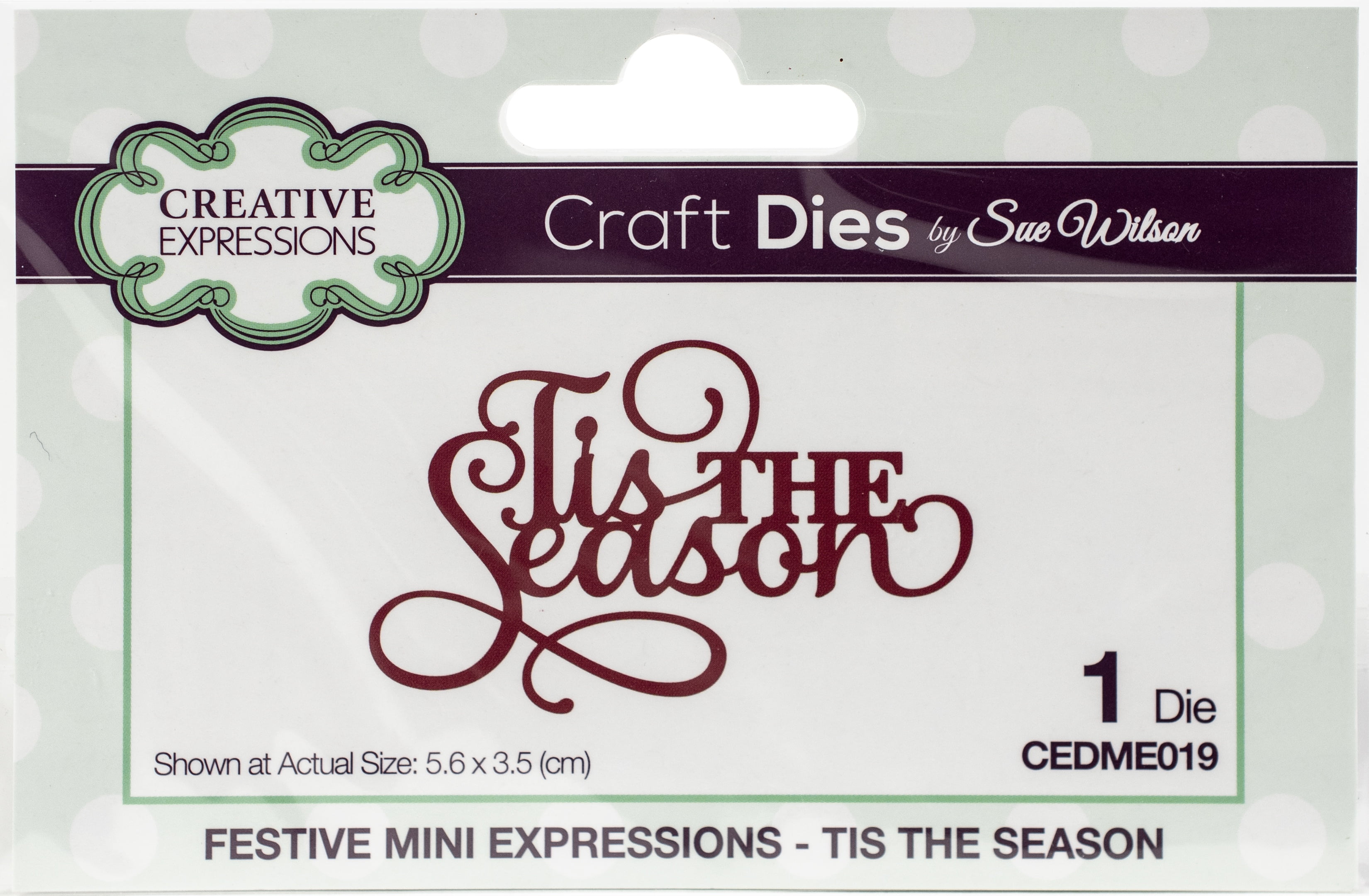 Tis The Season Sue Wilson Craft Dies CEDME019 Mini Expressions