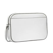 Michael Kors Womens Jet Set Large Saffiano Leather Crossbody Bag (Opticwhitemulti) 35T1STTC9L-085