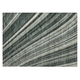thumbnail image 2 of Addison Rugs Chantille Indoor/Outdoor Transitional Stripes Black Washable Rectangle Rug, 1'8" x 2'6", 2 of 6