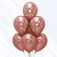 thumbnail image 5 of Kit de arco de guirnalda de globos FloreceBien, globos cromados de oro rosa para decoración de globos de fiesta de bodas y cumpleaños, 5 of 5