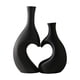 thumbnail image 2 of Botellas Decorativas De Plástico Set de jarrones de plástico 9,64x3,77" de 2 piezas Pieza decorativa no frágil para mesa decorativa para casa cálida, estantería de comedor para bodas, regalo JASKFLY, 2 of 9