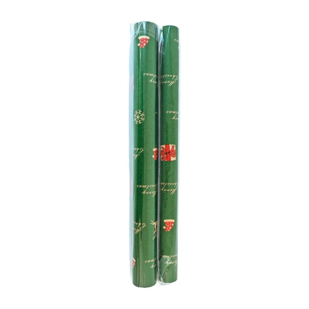 Adornos navideños, adornos navideños, regalos navideños, papel de regalo navideño, papel de regalo para envolver regalos, adornos navideños, rollo de papel de regalo de 5 metros, papel de embalaje.