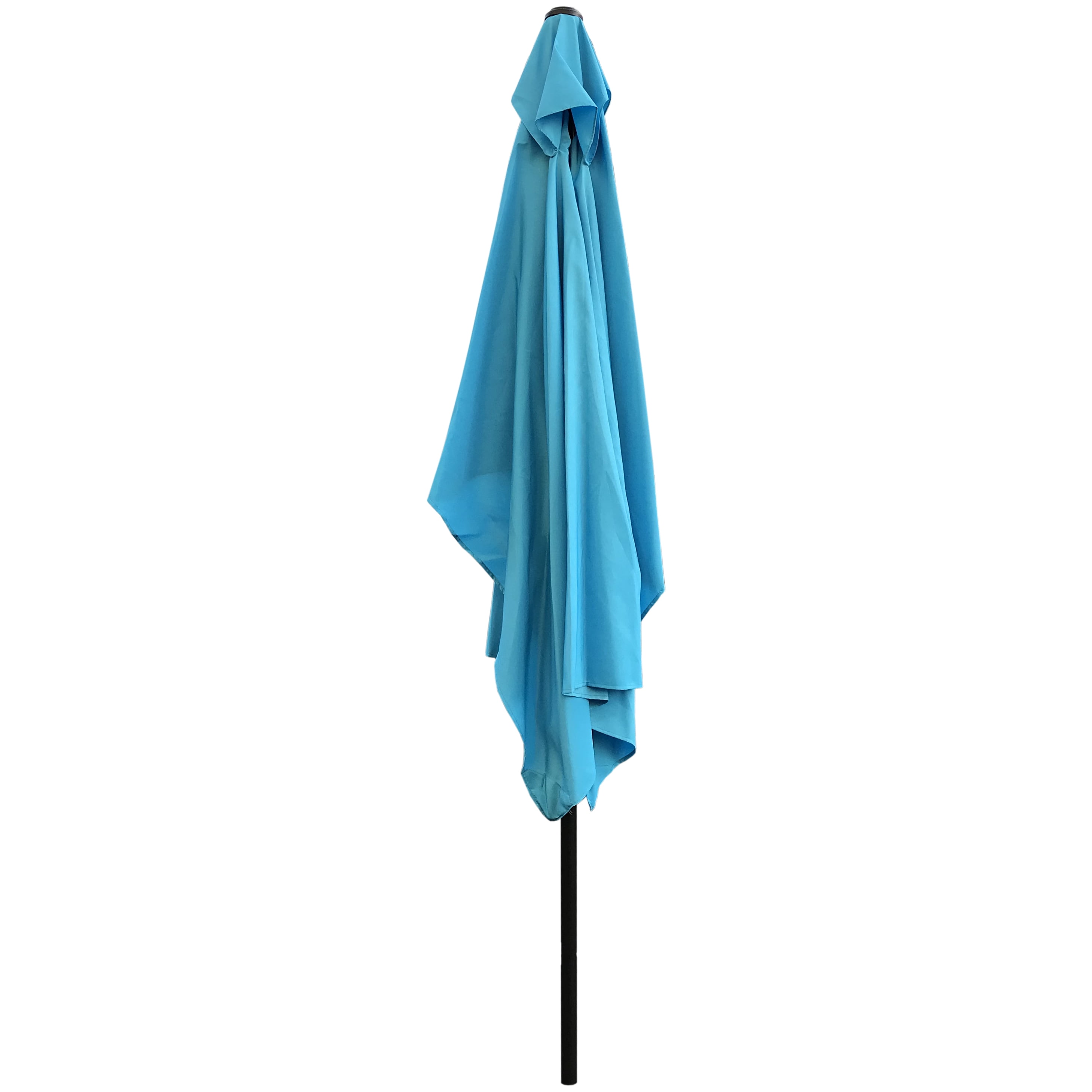 Abble 10 X 6.5 Feet Rectangular Market Umbrella - Aqua