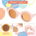 thumbnail image 4 of relayinert 3 Pcs Lunettes de Soleil Rondes pour Enfants Garçons et Filles Unisexes, 4 of 6