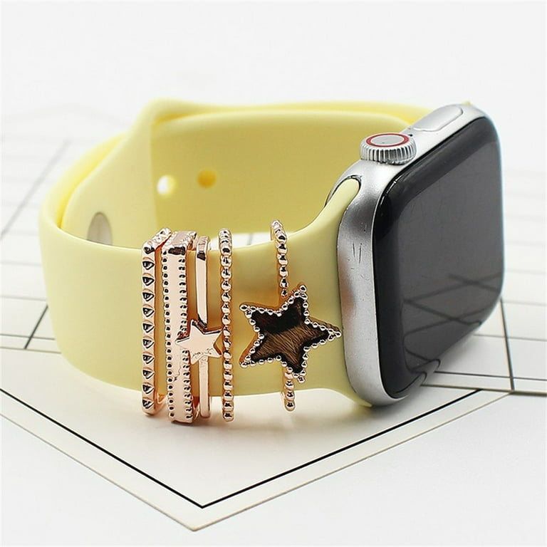 Louis Vuitton Apple Watch Band Straps Compatible iWatch 6 5 4 3 2 1 38mm  40mm 41mm 42mm 44mm 45mm Replacement Band - Yellow - Louis Vuitton Case