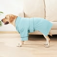 thumbnail image 4 of Dog Pajamas Comfortable Keep Warm Adjustable Pet Bathrobe Large Dog Sleeping Wear for All Seasons, 4 of 7