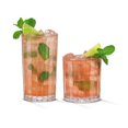 thumbnail image 3 of JoyJolt Drinking Glasses Set of 8, Alina Ribbed Glassware. 12oz Rocks Glasses and 14oz Highball Glasses. Cocktail Glasses, Iced Coffee Cup or Water Glasses. Heavy Base Glassware Set, 3 of 4