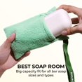 thumbnail image 2 of Saap Saver Bags ZOMCHI Exfoliante para gel de baño (menta), 2 of 6