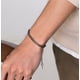 thumbnail image 2 of PROSTEEL Eslabón Cubano Negro 4,8MM Ancho Cadena Pulseras de Moda para Hombre Mujer Joyería Regalo Ajustable, 16de Longitud, 2 of 6