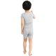 thumbnail image 4 of Odeerbi 6M-7Y Conjunto de Pijama de Verano Para Niños Y Niñas de Punto Elástico Con Camiseta de Manga Corta Y Pantalón Corto de Cintura Alta Conjunto de Pijama de Dos Piezas, 4 of 5
