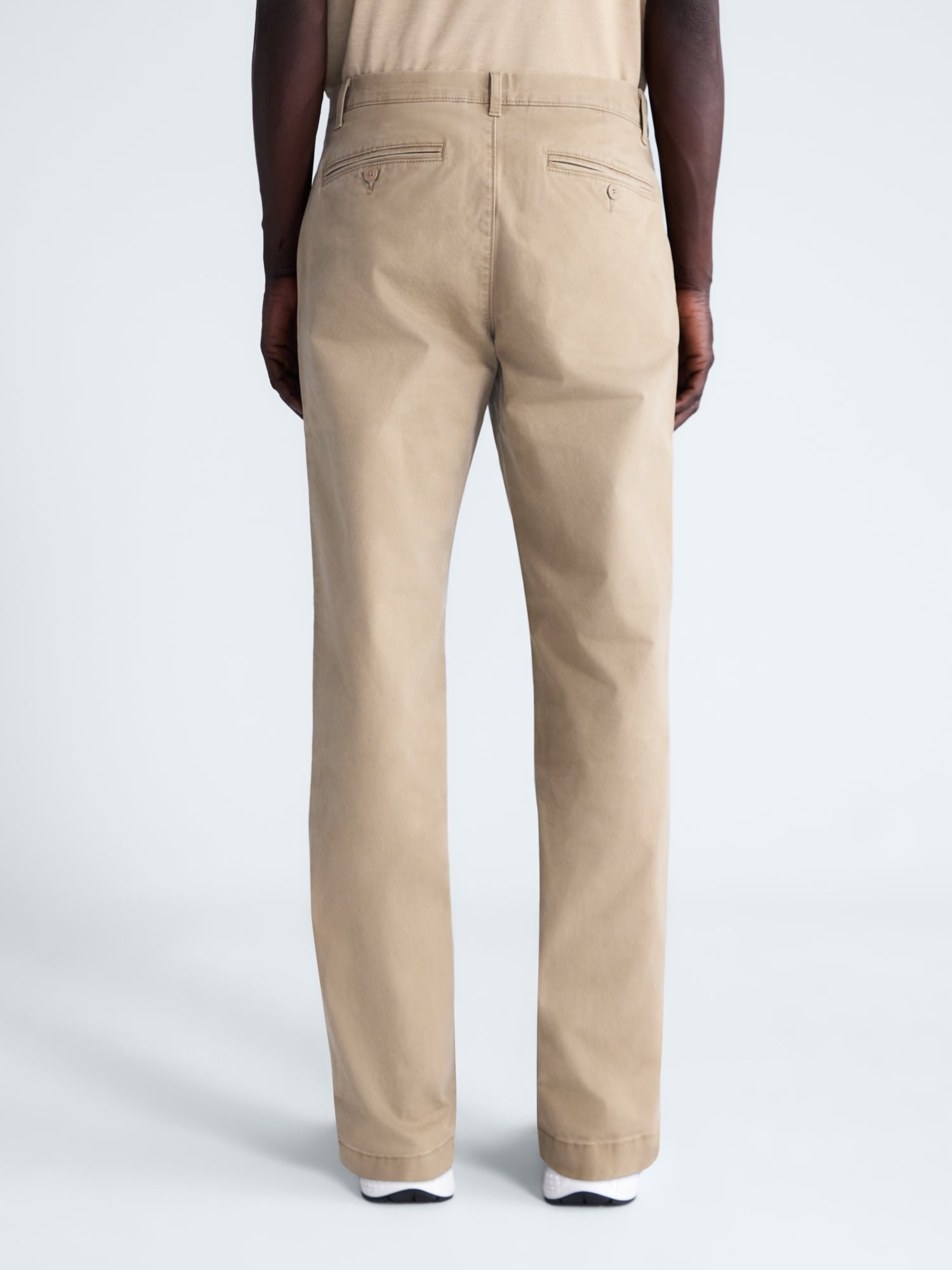 Free Assembly Men's Slim Fit Chino Pants, Waist Sizes 29-40