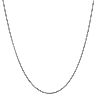 Brilliance Fine Jewelry Sterling Silver 22-Inch Rope Chain