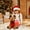 B, variant on Danhjin Stuffed Animals Plushies, Plush Christmas Doll with Cute Elks Snowman Toy and Scarf, Gift for Holiday Party Festive Home Decor, 11*5.9in