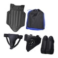 thumbnail image 3 of Equipo de protección para taekwondo Colamx protector corporal para boxeo adultos lucha Negro, 3 of 8