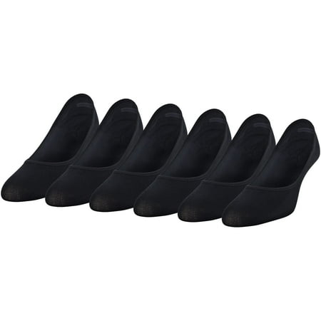

PEDs Women s Lightweight Low Cut No Show Socks Black (6-Pairs) Shoe Size: 4-7