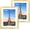 Gold, variant on 4x6 Picture Frame Set of 2, Photo Frame 4x6 with HD Plexiglass, Brown Picture Frames Collage for Tabletop or Wall Display
