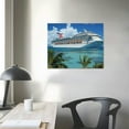 thumbnail image 3 of Nawypu  Carnival Cruise Ship Canvas Painting Posters and Printed Wall Art Posters for Living Room and Bedroom Party Decorations, 3 of 4