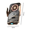 thumbnail image 2 of Soporte automático para teléfono móvil, soporte para cargador de coche de 15 W para automóviles (dorado), 2 of 5