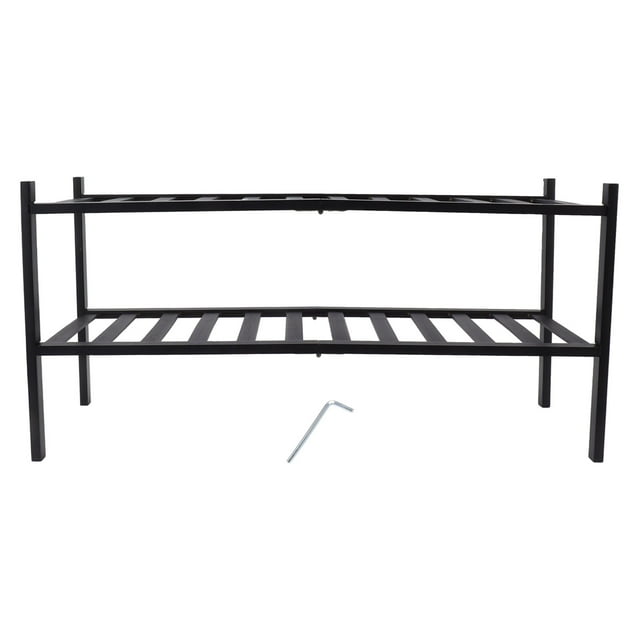 Shoe Rack,2 Tier Shoe Rack Shoe Rackfor Closet Stackable Shoes Rack Industry-Leading Standards