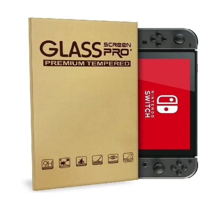 Lamina Templada Mica Protectora De Vidrio Nintendo Switch