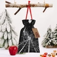 thumbnail image 6 of Fuzoiu Futuristic Moonlit Cityscape Print Christmas Gift Bag,Burlap Gift Bag with Drawstring Closure & Hang Tag,Perfect for Holidays, Birthdays, and Special Occasions-Small, 6 of 7
