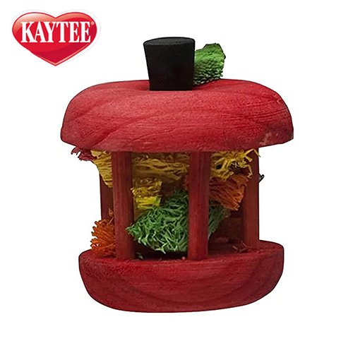 juguete para cuyos chinchillas y conejos Kaytee Carousel Chew Toy Apple KAYTEE Manzana