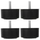 thumbnail image 3 of Uds patas redondas de sofá negro M8 tornillo altura pies almohadilla gabinete muebles accesorios 35mm, 3 of 5